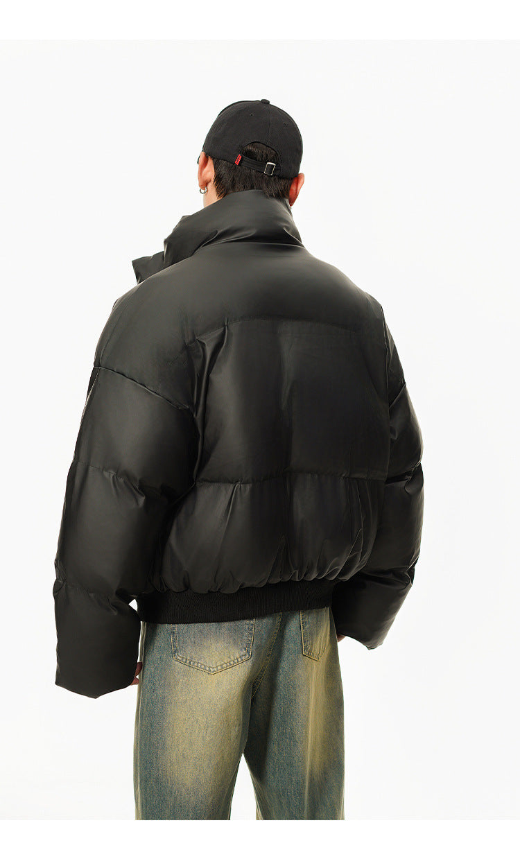 メンズ冬用ボリューム中綿ジャケット