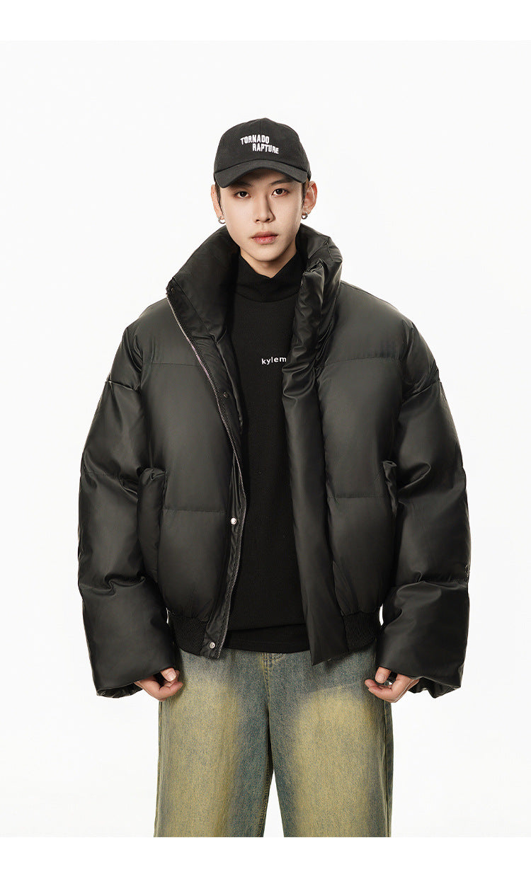 メンズ冬用ボリューム中綿ジャケット