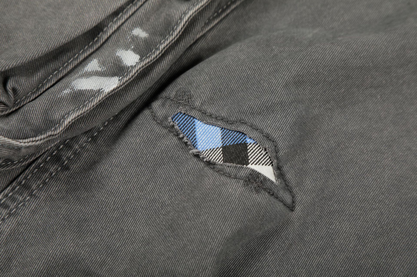 メンズ ルーズ カーブシルエット カーゴパンツ