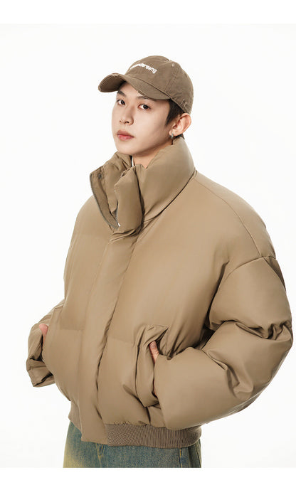 メンズ冬用ボリューム中綿ジャケット