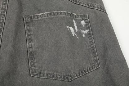 メンズ ルーズ カーブシルエット カーゴパンツ