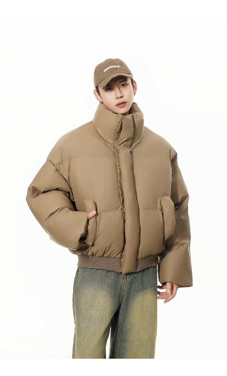 メンズ冬用ボリューム中綿ジャケット