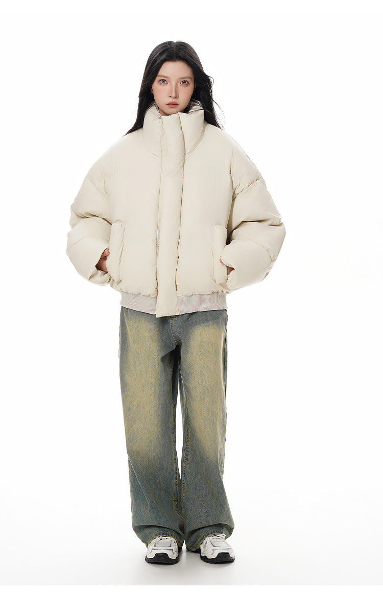 メンズ冬用ボリューム中綿ジャケット