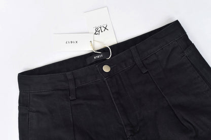 無地ストレートパンツ