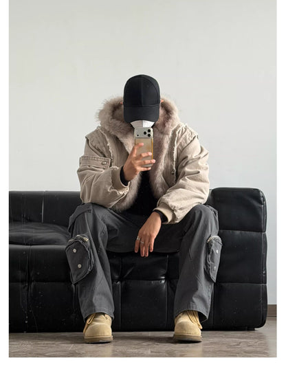 ショート丈 ボアジャケット