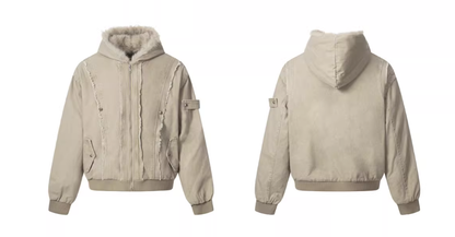 ショート丈 ボアジャケット