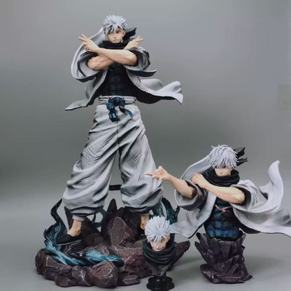 Gojo Satoru statue front display
