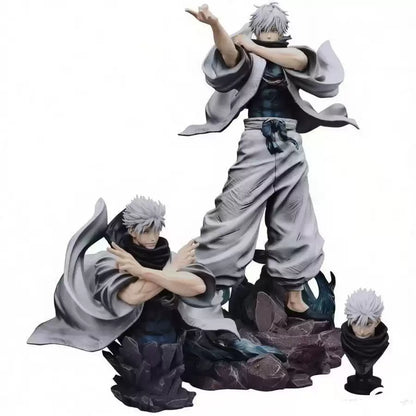 Gojo Satoru statue set on white background