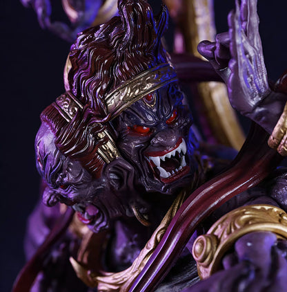 Roronoa Zoro King of Hell statue background figure detail